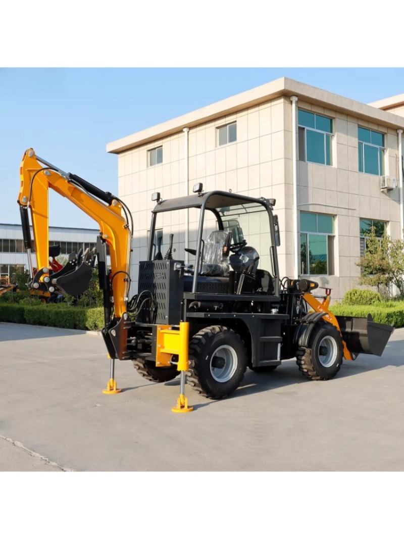 Compact Multi-Purpose Backhoe  - Landscape Urban Farming review and price